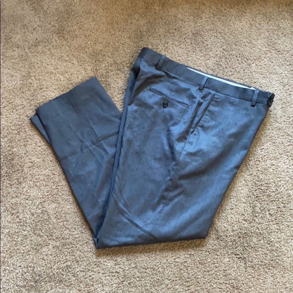 Hart Schaffner Marx 1X wool trouser dress pants